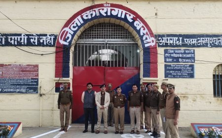 सीडीओ व एसपी ने किया जिला कारागार का निरीक्षण