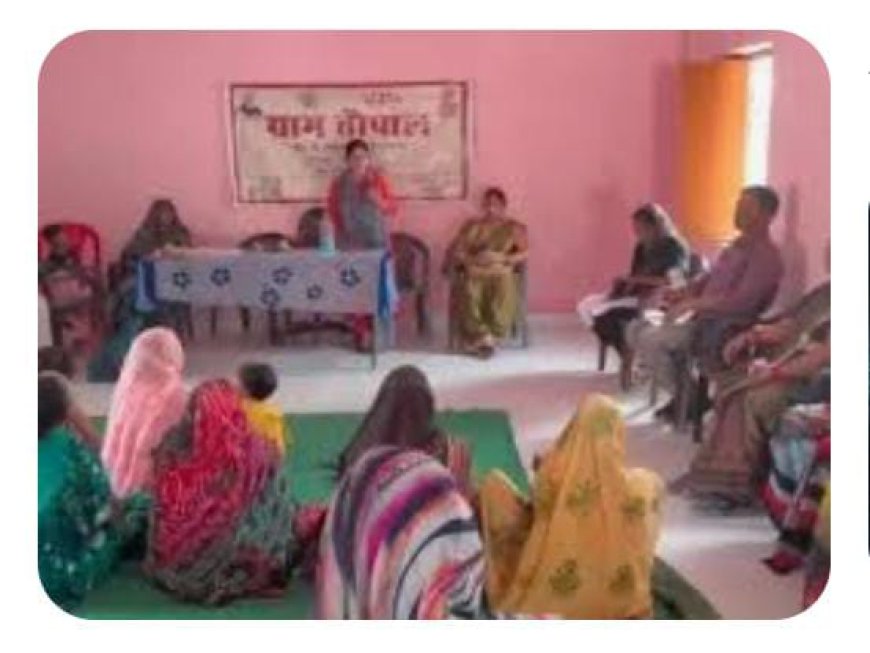 पसड़ा में चौपाल लगाकर अधिकारियों ने सुनी जन समस्याएं