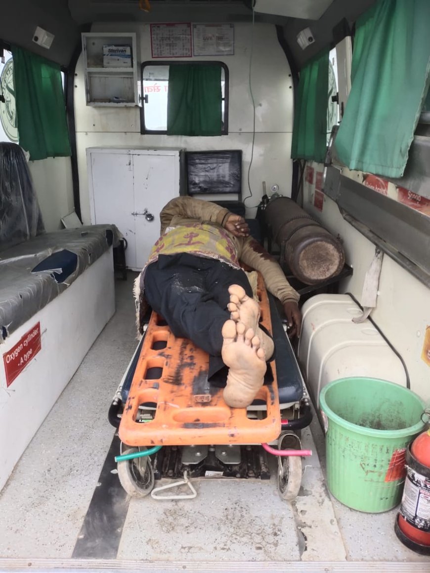 बेटे को परीक्षा दिलाने जा रहे पिता की हादसे में मौत