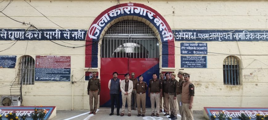 सीडीओ व एसपी ने किया जिला कारागार का निरीक्षण