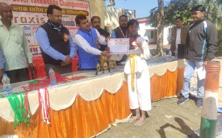 ताइक्वांडो प्रतियोगिता में बालिकाओं का दबदबा