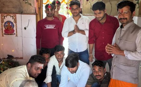 थालेश्वरनाथ मन्दिर में उमड़ा आस्था का जनसैलाब