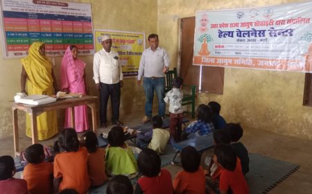 आँगनबाड़ी केन्द्रों पर चला जागरूकता अभियान