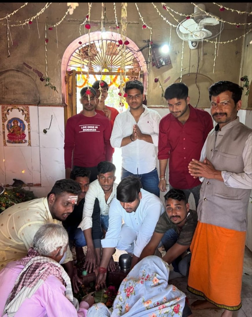 थालेश्वरनाथ मन्दिर में उमड़ा आस्था का जनसैलाब