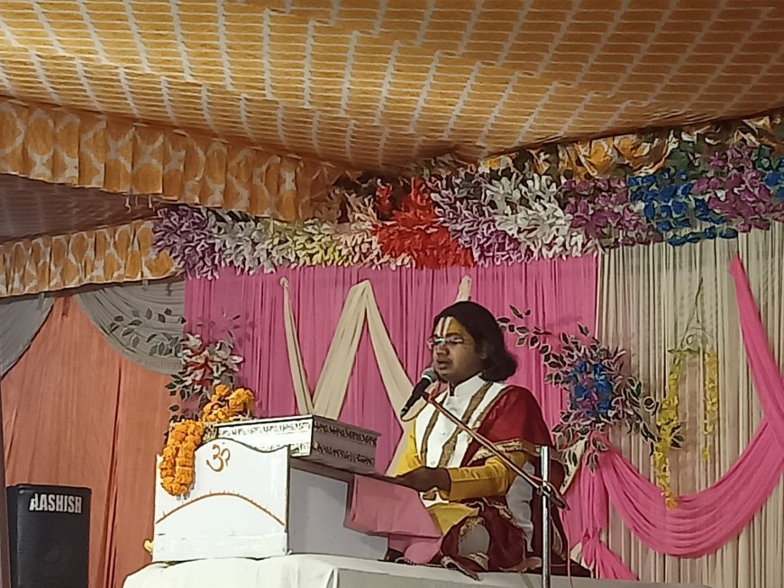 प्रभु श्रीराम केवट संवाद सुन भाव विभोर हुए श्रोता