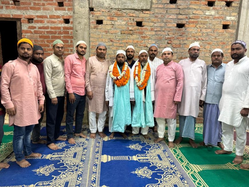 मसूदी मस्जिद में पूरी हुई तराबीह