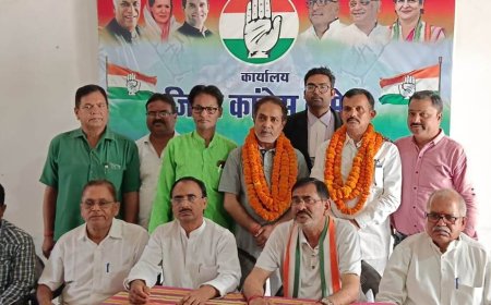 अशोक श्रीवास्तव व शिवनारायण पाण्डेय को कांग्रेस में मिली जिम्मेदारी