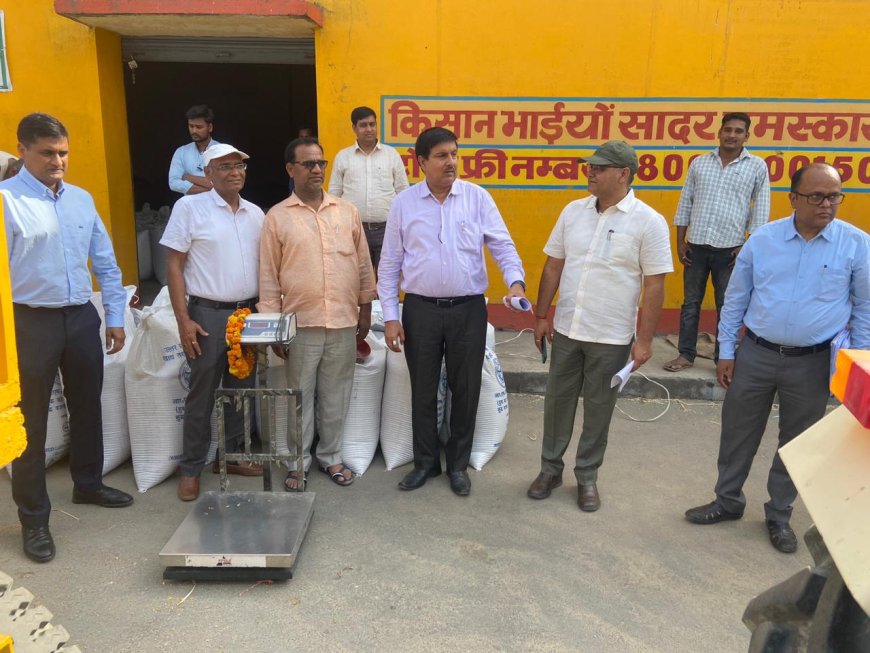 10 टन से अधिक गेहूँ की पैदावार वाले किसानों के घर से होगी खरीद-- नोडल