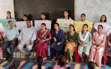 मतदाता जागरूकता को लेकर पोस्टर प्रतियोगिता का आयोजन