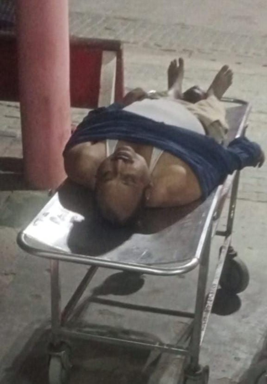 रेलवे प्लेटफॉर्म पर पहुंचे यात्री की हृदय गति रुकने से मौत