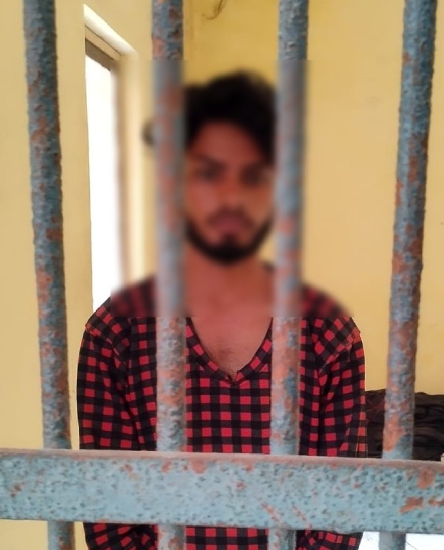 वांछित अभियुक्त को पुलिस ने किया गिरफ्तार
