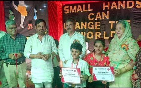 समर कैम्प 3.0 के समापन पर आयोजित हुए कार्यक्रम