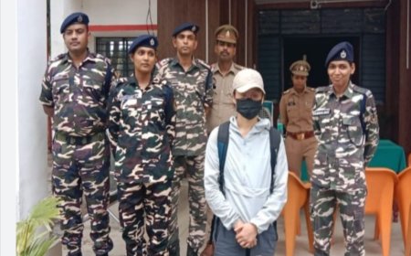 भारतीय सीमा में अवैध रूप से प्रवेश करते चीनी महिला गिरफ्तार