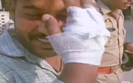 पेशी पर आये बंदी ने मोबाइल से बना लिया रील ?