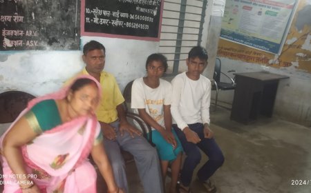 आकाशीय बिजली के चपेट में आए चार किसान