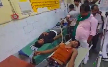 ताजिया दफ़न करने जा रहे तीन युबक झुलसे,एक की मौत