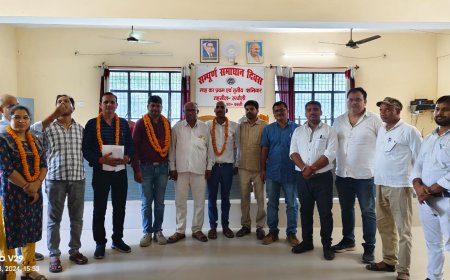 लेखपाल संघ चुनाव में पंकज अध्यक्ष व प्रमोद बने मंत्री