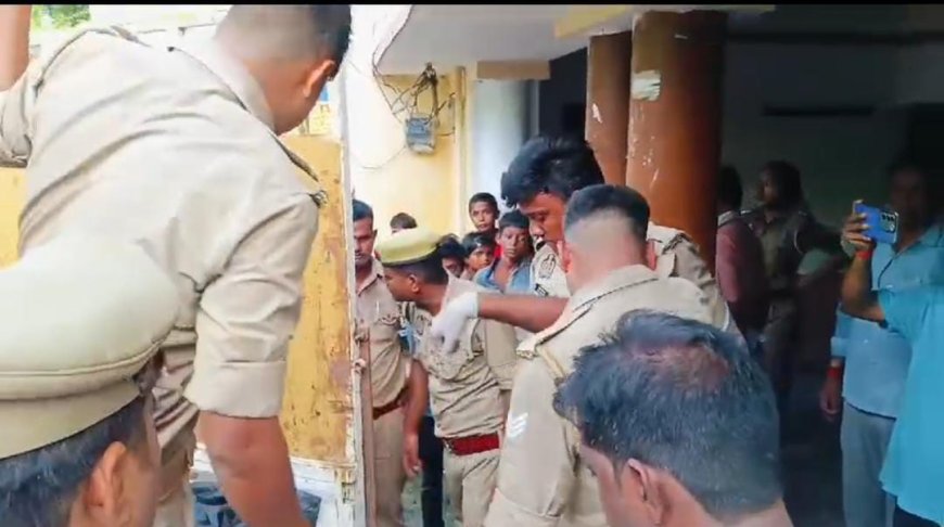 पत्नी व बेटे की हत्या,तलाश में पुलिस