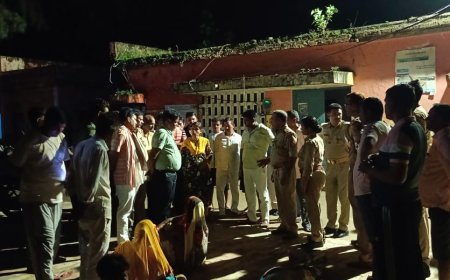 प्रसूता का शव रखकर देर रात तक अस्पताल में हंगामा