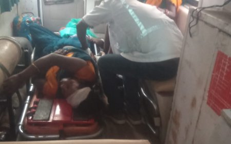 पिकअप व ऑटो की टक्कर में 10 लोग घायल, हालत गंभीर