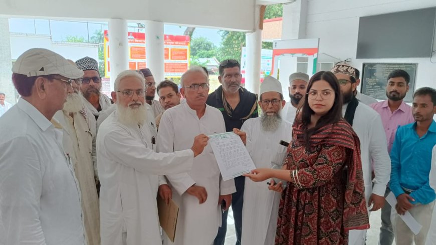 हजरत मोहम्मद (स.अ.व.) पर आपत्तिजनक बयान से रोष, राष्ट्रपति को भेजा ज्ञापन