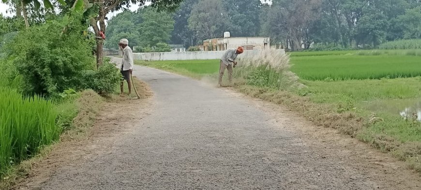 ग्राम प्रधान ने बदल दी गांव की तस्वीर
