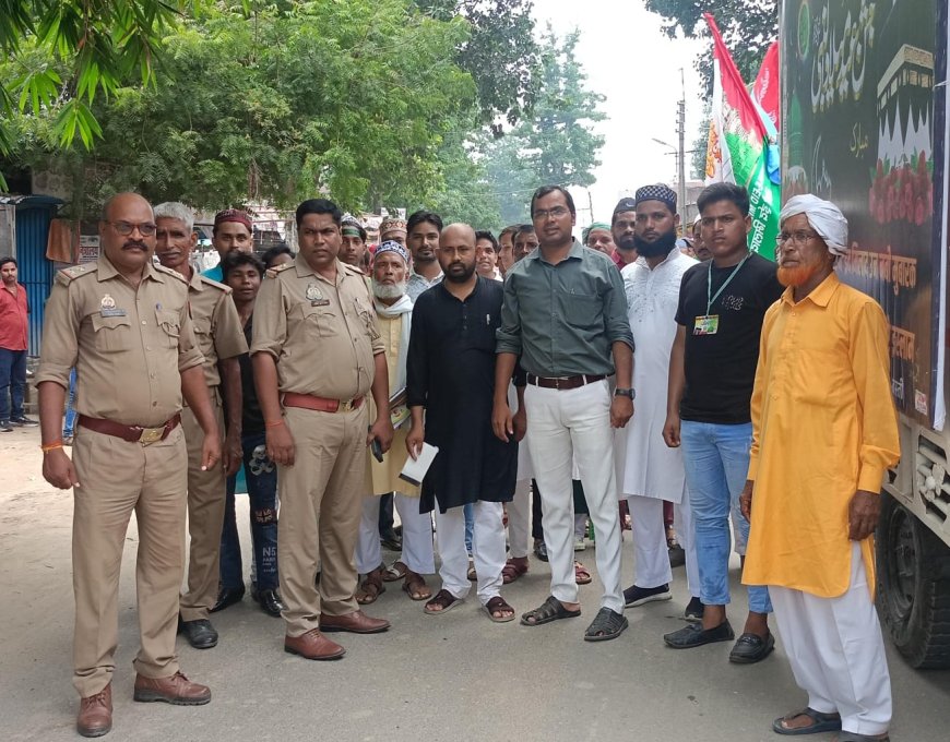 धूमधाम से मनाया गया ईद मिलादुन्नबी,अकीदतमंदों ने निकाला जुलूसे मुहम्मदिया