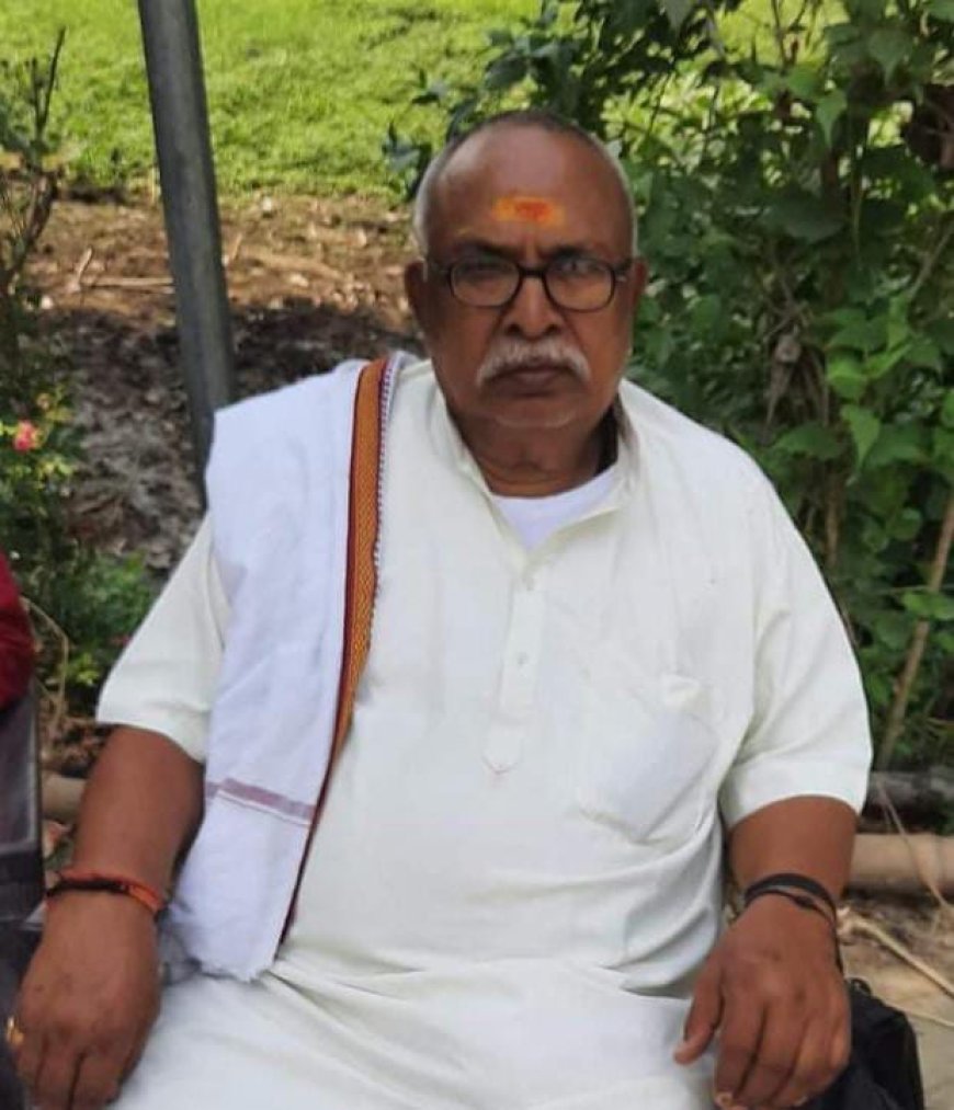 भाजपा मंडल अध्यक्ष को पितृ शोक