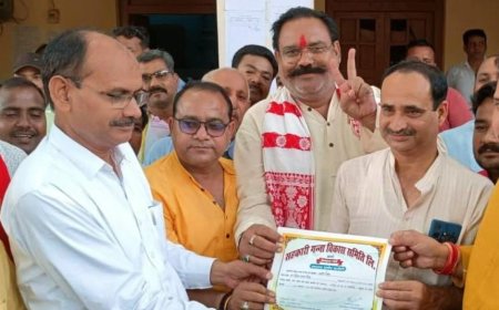 प्रदीप सिंह ‘पिकूं’ अध्यक्ष व रामतीरथ निर्विरोध उपाध्यक्ष निर्वाचित