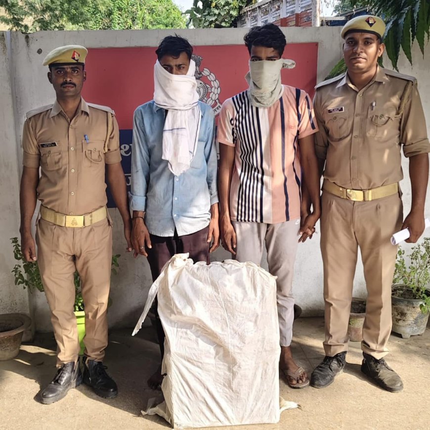 पुलिस ने तीन दिन में किया चोरी की घटना का खुलासा