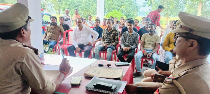 लक्ष्मी प्रतिमा विसर्जन में नहीं होगी चूक,पंडाल से घाट तक रहेगी पुलिस