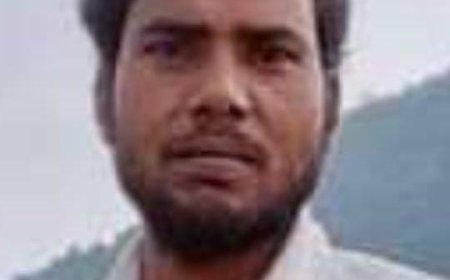 अज्ञात वाहन की चपेट में  आने से श्रमिक की मौत