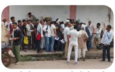 डीएपी खाद नहीं मिलने से किसान परेशान,समिति के लगा रहे चक्कर