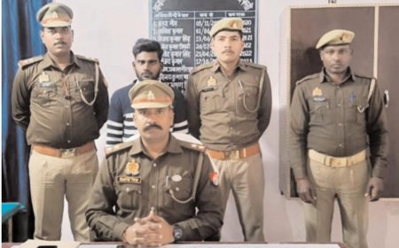 किशोरी से दुष्कर्म का आरोपित युवक गिरफ्तार