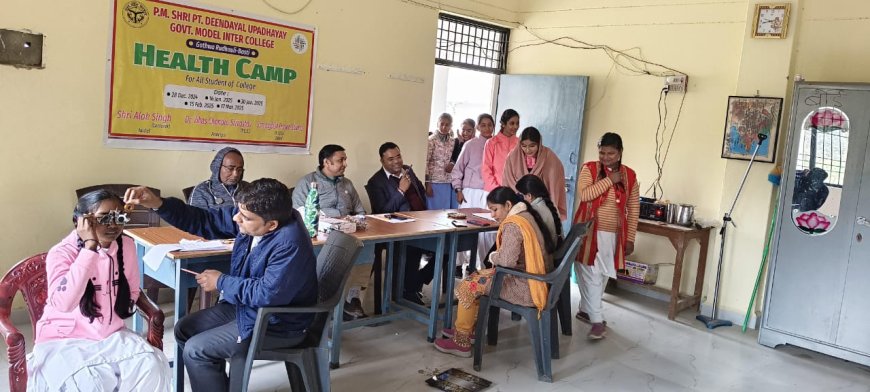 फ्री हेल्थ चेकअप कैंप में दिए बीमारियों से बचने के टिप्स