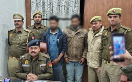 छिनैती के दो आरोपियों को पुलिस ने दबोचा