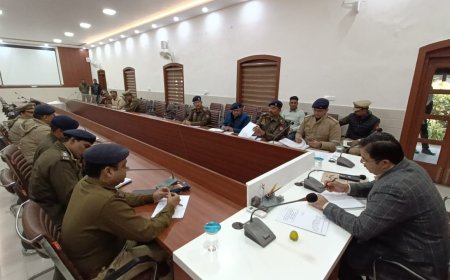 एसएसपी ने गोरखपुर महोत्सव व खिचड़ी मेला सकुशल सम्पन्न कराने का दिया निर्देश