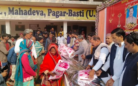 स्व.जितेंद्र सिंह की तीसरी पुण्यतिथि पर जरूरतमंदो में कम्बल वितरण