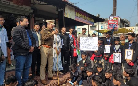 HMPV वायरस के बढ़ते संक्रमण को रोकने हेतु नुक्कड़ सभा का आयोजन