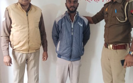 चौकी इंचार्ज की तत्परता से बची युवक की जान,दरोगा के हाथ जले