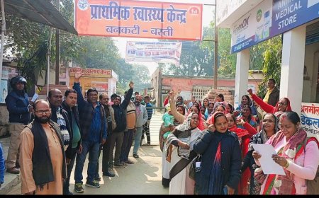 सीएचसी बचाने के लिए लामबंद हुए सभासद व आशा बहुएं