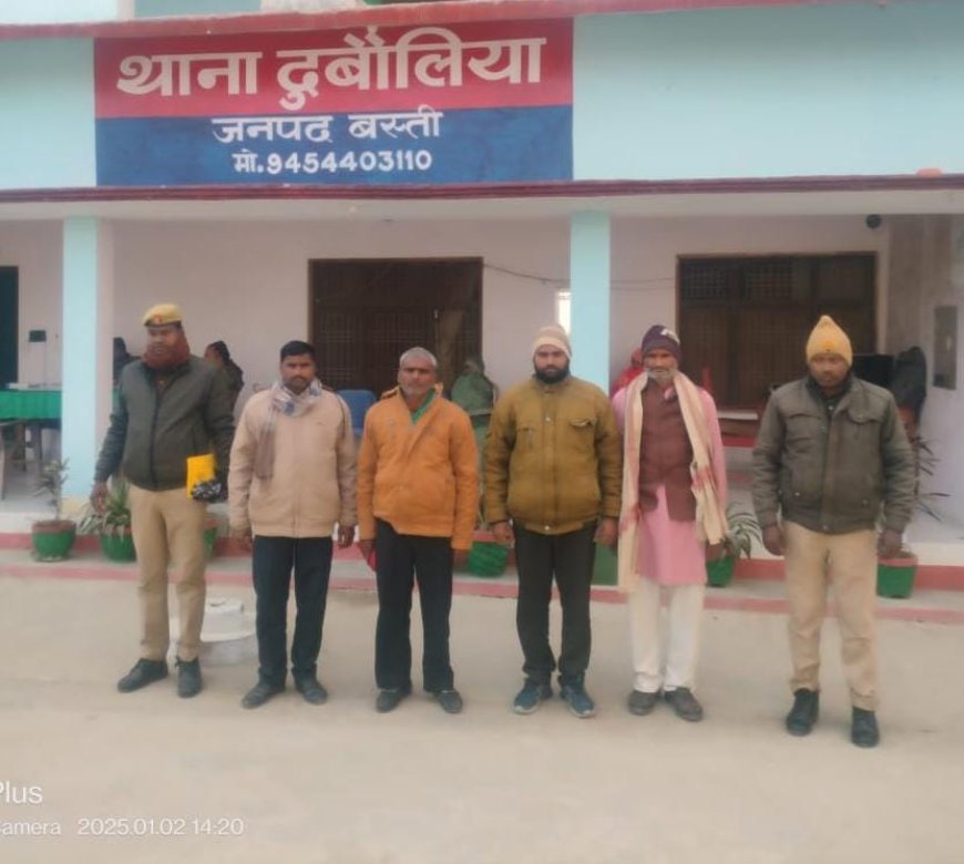 शांतिभंग की आशंका में कार्यवाही कर भेजा न्यायालय