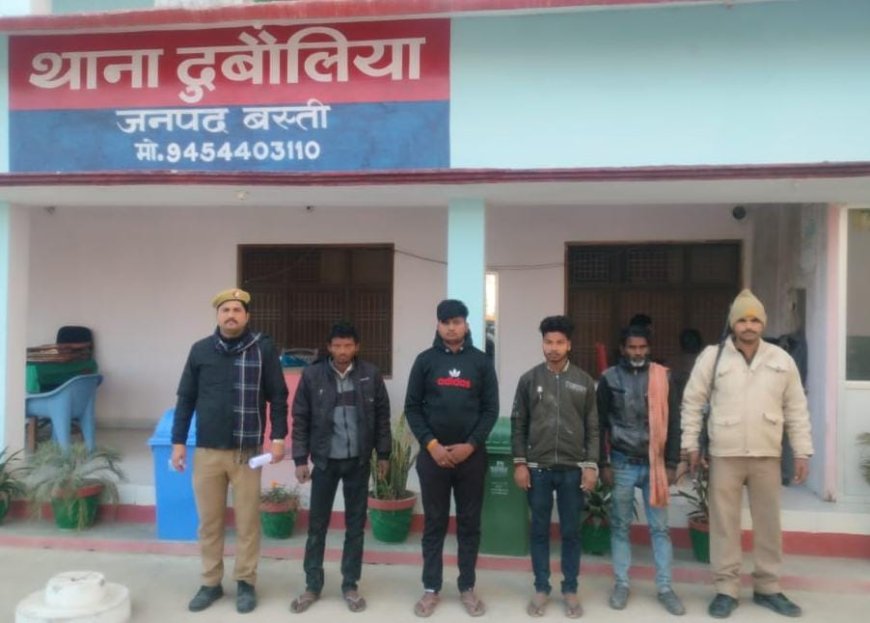 शांतिभंग की आशंका में चार को भेजा न्यायालय