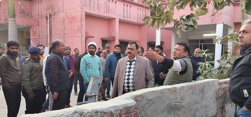 टीबी उन्मूलन अभियान की समीक्षा करने पहुंचे सीएमओ