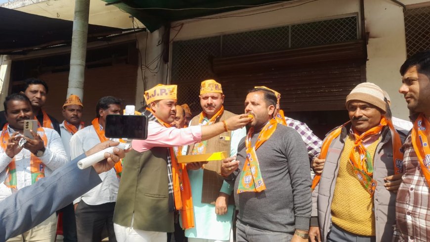 मिल्कीपुर उपचुनाव में जनता का फैसला सीएम योगी आदित्यनाथ के सुशासन की मुहर--अंकित पांडेय