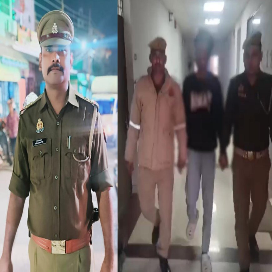 24 घंटे के अंदर सलाखों के पीछे पहुंचा शातिर लुटेरा