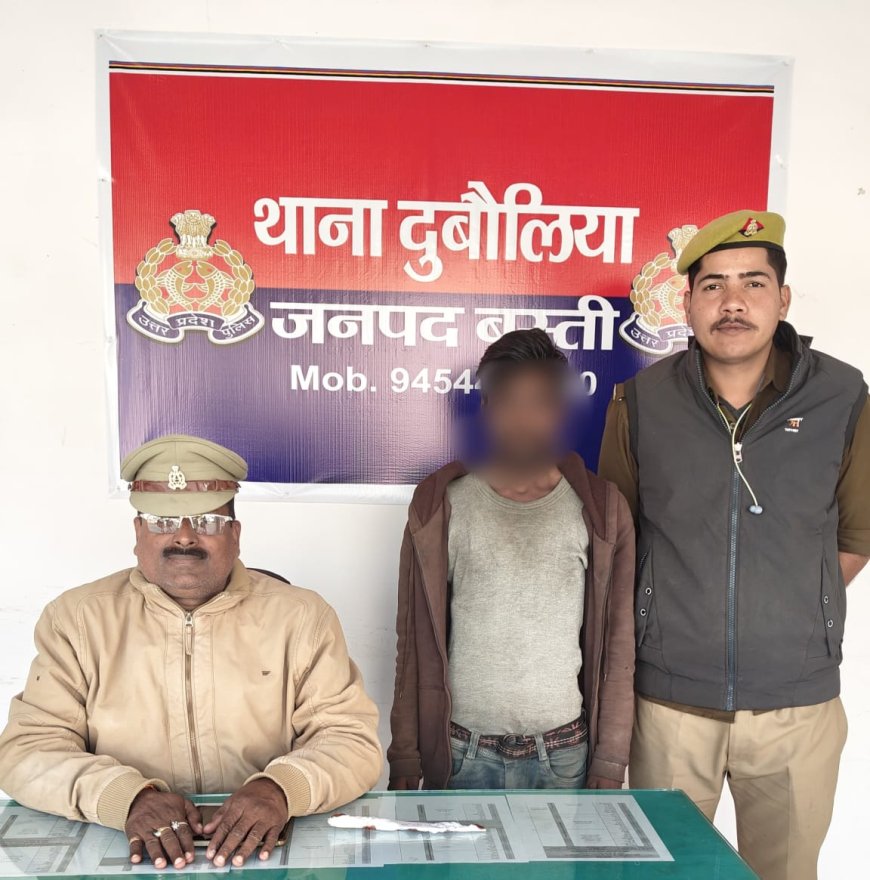 अवैध चाकू के साथ गिरफ्तार युवक के खिलाफ आर्म्स एक्ट में मुकदमा दर्ज