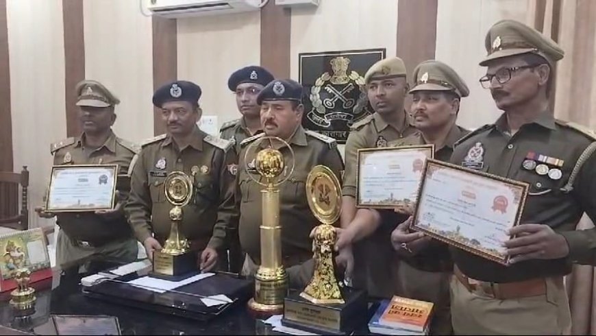 राज्य स्तरीय प्रादेशिक फल शाक भाजी एवं पुष्प प्रदर्शनी में जिला कारागार अव्वल