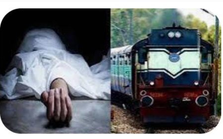 ट्रेन की चपेट में आकर परीक्षा देने जा रहे छात्र की मौत