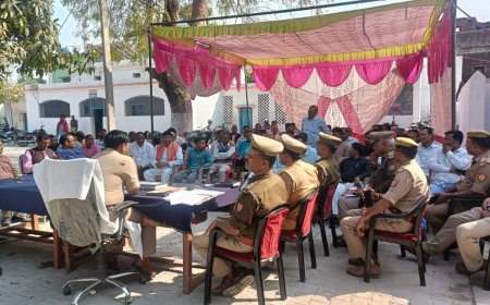 होली और रमजान को लेकर पीस कमेटी की बैठक